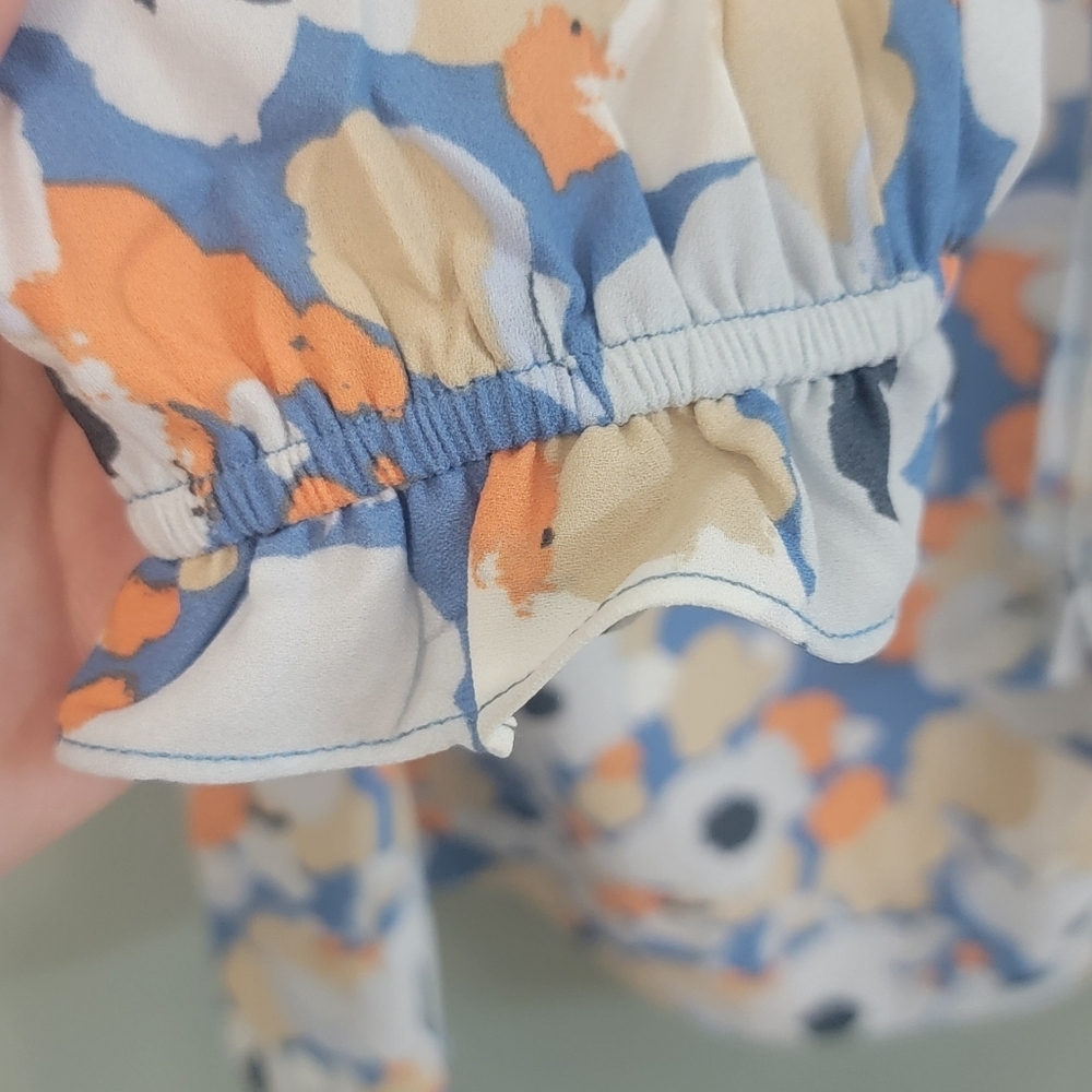 Joie Peasant Top Floral Fields Boho Cottagecore Brand New Size Medium - Picture 6 of 13